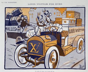 Annoncering for Louis Vuitton af Mich (Michel Liebeaux