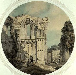 Glastonbury Abbey af Michael Rooker