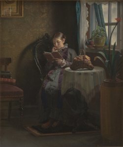 Kunstnerens Hustru Læser
