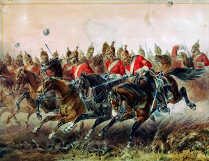 Anklagen for den lette brigade under slaget ved Balaclava, 1854