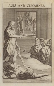 Agis IV og Cleomenes III, spartanske konger af Michael Burghers