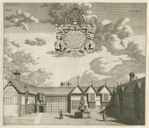 Chartley Manor House: gravering, nd [1653-1686] (tryk) af Michael Burghers