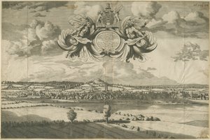 Stafford - East North East Prospect: gravering, nd [1686] (tryk) af Michael Burghers