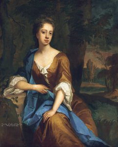 Portrait of Dorothy Brudenell, Countess of Westmorelanddani af Michael Dahl