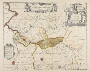 Mechlinia dominium et Aerschot ducatus / auctore Michaele Flor. a Langren ... af Michael Floris van Langren