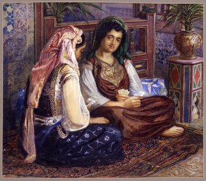 Algier, 1864 af Michael Frederick Halliday