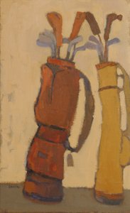 The Locker Room, 2015 (olie på linned)