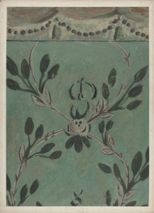 Frihånds vægdekoration, 19351942.