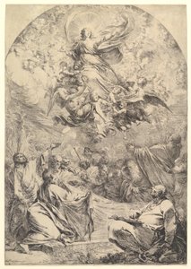 Jomfruens antagelse, 1683. af Michael Lucas Leopold Willmann