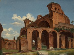 Konstantinbasilikaen, Rom, 1830.
