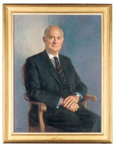 Portræt af Henry Lambert, siddende