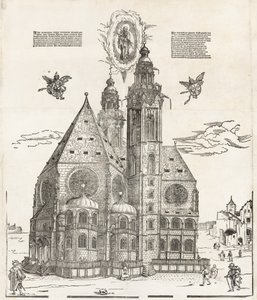 Den smukke jomfrus nye kirke i Regensburg