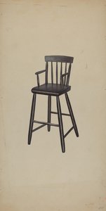 Høj stol, 1938. af Michael Riccitelli