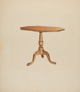 Bordstativ, 19351942. af Michael Riccitelli