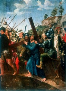Jesus på vej til Golgata, slutningen af det 15. tidlige 16. århundrede