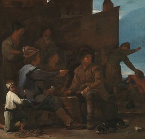 Kortspillerne af Michael Sweerts