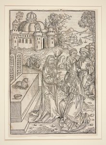Side fra Stephan Fridolin, Skattevogteren (Nürnburg: Anton Koberger, 1491)