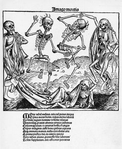 Danse Macabre, illustration fra 