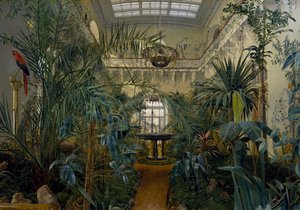 Vinterhave i Vinterpaladset i Skt. Petersborg af Michail Ivanovich Antonov