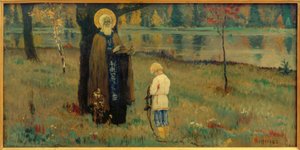Syn af drengen Bartholomæus af Michail Wassiljewitsch Nesterow