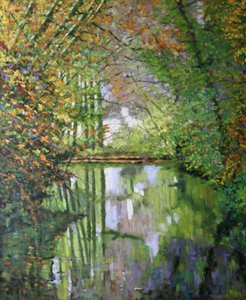 Udsigt over Essonne-floden,