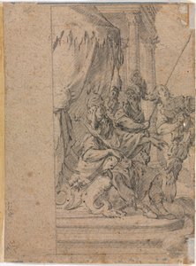 Panthea før Cyrus verso, 1655-1660.