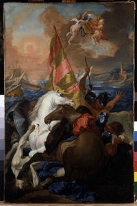 Indbyggerne i Aix redder Marseille mod Aragoneserne: Alfonso V