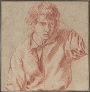 Ung mand af Michel Francois Dandre Bardon