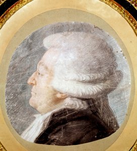 Portræt af Honore Gabriel (Honore-Gabriel) Riqueti, greve af Mirabeau (1749-1791) i dragt som deputeret fra den tredje stat i 1789. Tegning af Michel Honore Bounieu (1740 - 1814) af Michel Honore Bounieu