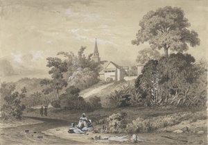 Riverside, St. Joseph af Michel Jean Cazabon