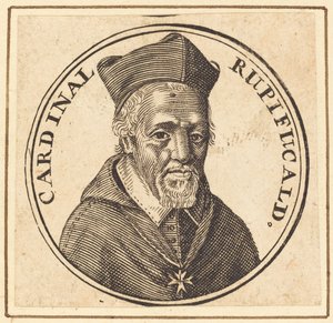 Francois La Rochefoucauld af Michel Lasne