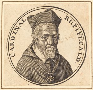 Francois La Rochefoucauld af Michel Lasne