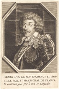 Henrik II, hertug af Montmorency af Michel Lasne