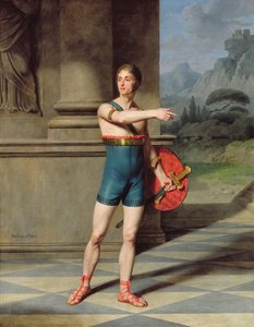Portræt af Nicolas Baptiste i rollen som Horace