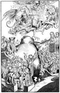 Antikrists regeringstid, 1493 af Michel Volgemuth