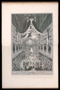 Bedemænd af Elisabeth Thérèse af Lorraine Dronning af Sardinien, i kirken Notre Dame de Paris den XXII. SEPTEMBER M.DCC.XXXXI. (Begravelse af Elisabeth Thérèse af Lorraine, dronning af Sardinien, i Notre Dame-kirken i Paris den 22. september 1. af Michel de Bonneval