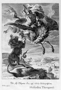 Bellerophon bekæmper kimæren, 1655