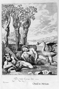 Cygnus forvandlet til en svane og Phaetons søstre til poppel, 1655