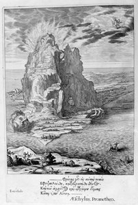 Enceladus begravet under Etna, 1655