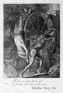 Ixion i Tartarus på hjulet, 1655