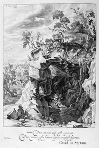 Nymfen Ekko ændrede sig til lyd, 1655 af Michel de Marolles