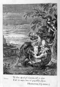 Tithonus, Eoss elsker, blev til en græshoppe, 1655