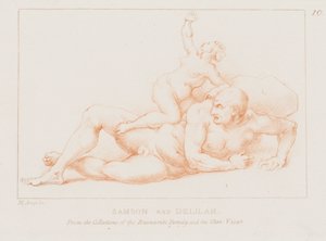 Samson og Delila (ætsning)