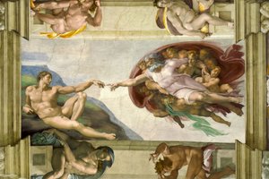Skabelsen af Adam af Michelangelo