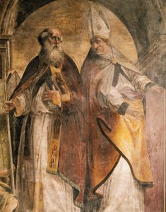 Anthony og Cirillo, detaljer fra Fathers and Doctors of Church