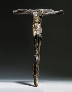 Korsfæstelsesgruppe af Kristus, den gode tyv og den dårlige tyv af Michelangelo Buonarroti