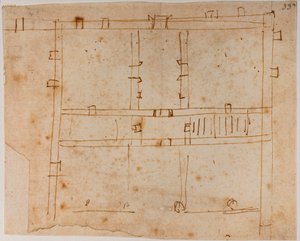 Husets plan af Michelangelo Buonarroti