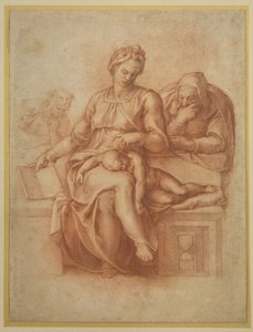 Vor Frue af Stilheden, ca. 1538 af Michelangelo Buonarroti