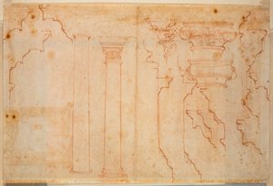 Studier af romerske monumenter af Michelangelo Buonarroti