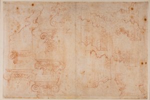 Studier af romerske monumenter af Michelangelo Buonarroti